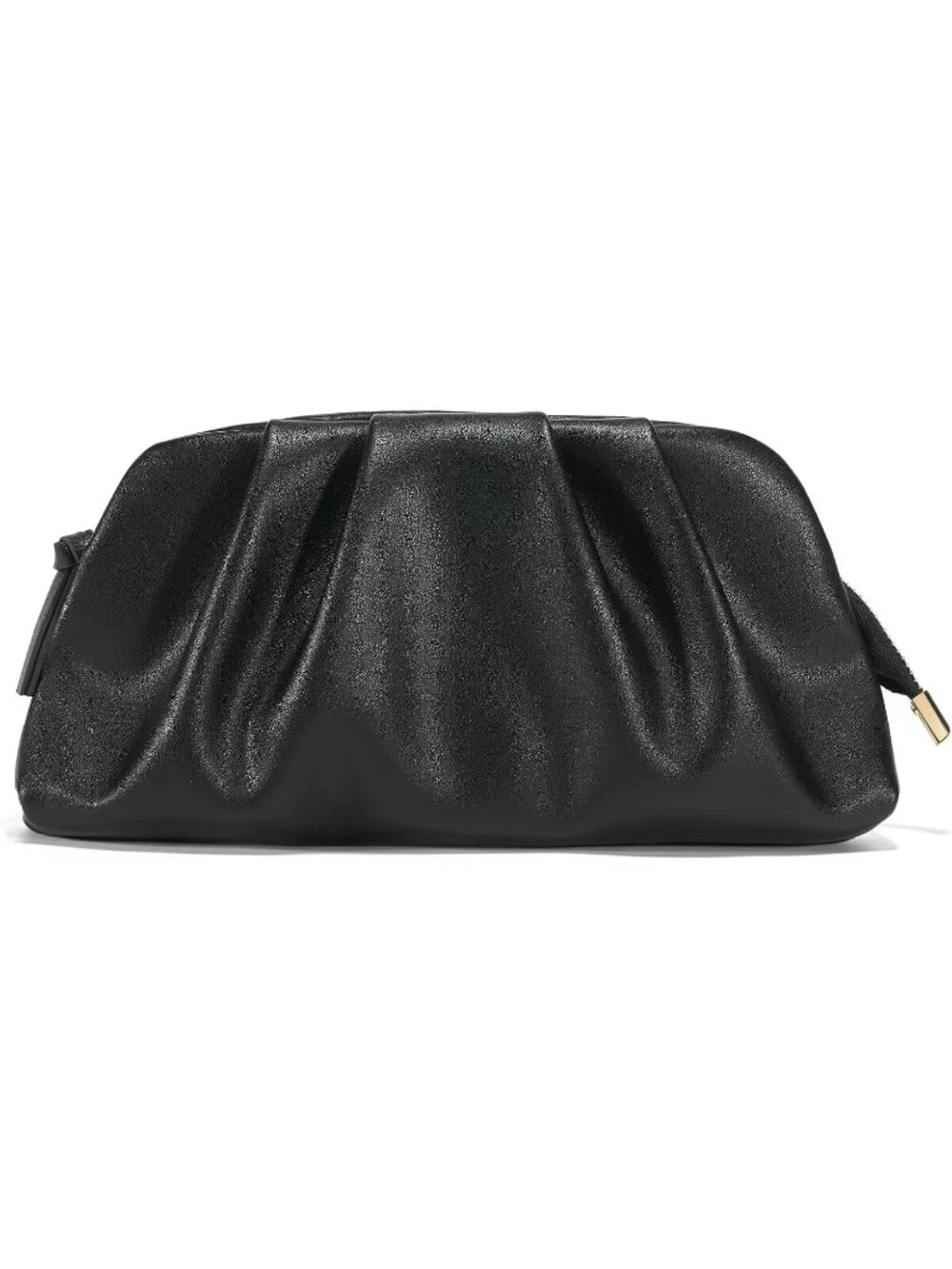 👜 Women's Black Faux Leather Evening Formal Crossbody Bag Stylish Clutch Purses
